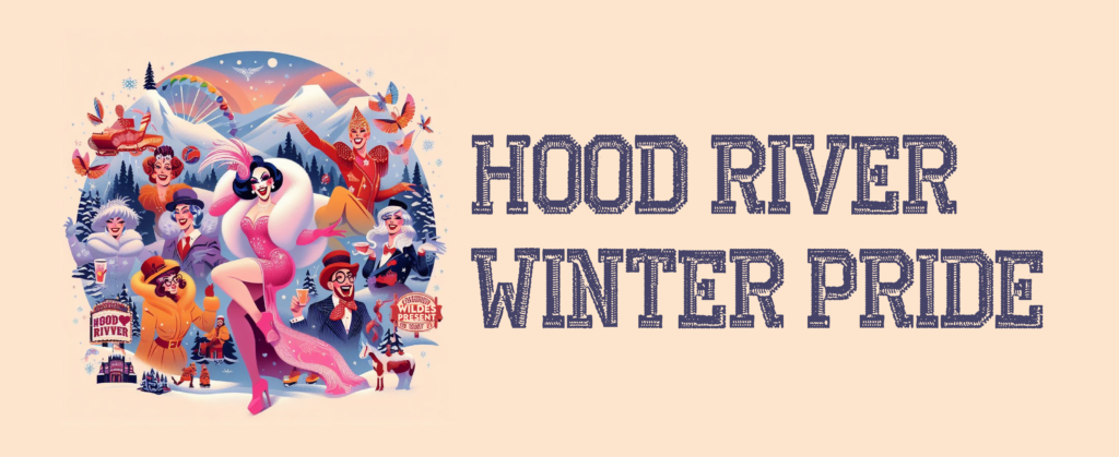 Hood River Winter PrideFest Banner